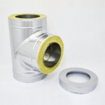 Roostevaba moodulkorstna kolmik 90´ 100/200 (316/304) , märg