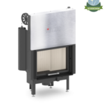 Kaminasüdamik Albero, tõstetava klaasiga , 9 Kw