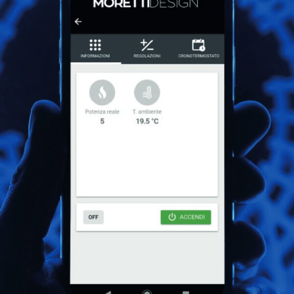 Õhkkütte pelletikamin  GLOBE GLASS 7 KW - Image 4