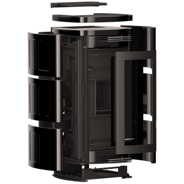 Õhkkütte pelletikamin  ALADINO STYLE  12 KW - Image 3