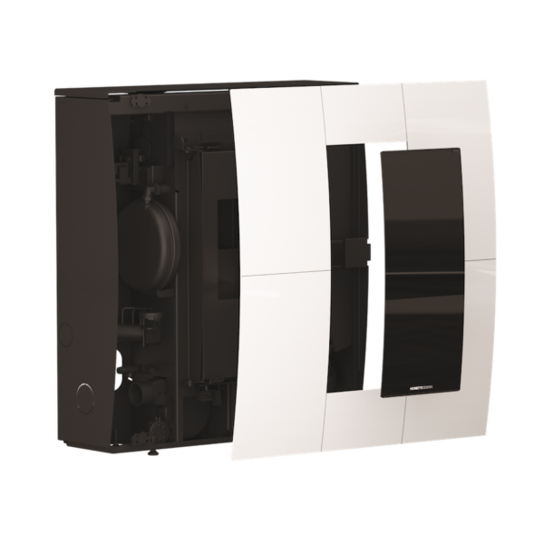 Pelletikamin AQUA TURBO COMPACT GLASS 16 Auto Clean - Image 3