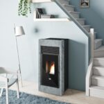 Pelleti Õhkküttekamin BEATRICE Serpentiin hall 15,4 Kw
