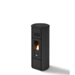 Pelleti Õhkküttekamin Heidi Must 6,3 Kw