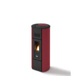 Pelleti Õhkküttekamin Heidi punane 6.3 Kw