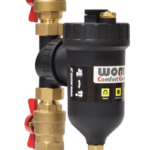 Filter ja magnetiline mustuse eraldaja.