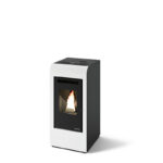 Pelleti Õhkküttekamin RITA NEW Valge 9,5 Kw
