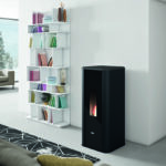 Pelleti Õhkküttekamin Silence Plus 9 Ermetica