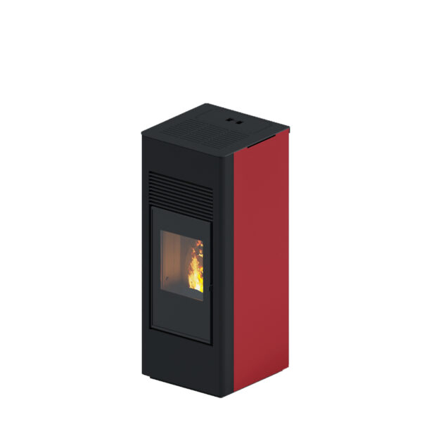 Pelleti Õhkküttekamin õhujaotusega 2 kanalit DORIA 15,4 Kw - Image 3